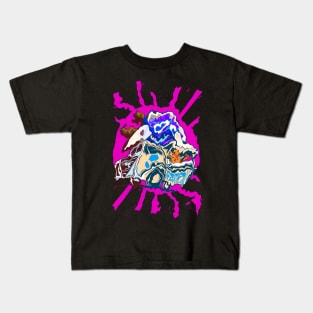 Kawaii Neko Ramen Melt Kids T-Shirt